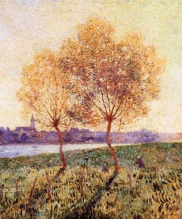 unknow artist The Banks of the Loire Germany oil painting art
